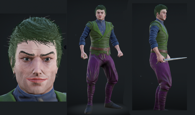CharacterProfiles=(Name=INVTEXT("Cosplay Others - Joker"),GearCustomization=(Wearables=((Colors=(1,0)),(Colors=(1,1)),(ID=13,Colors=(25,36)),(Colors=(14,14)),(Colors=(1,2)),(ID=11,Colors=(36,36)),(Colors=(0,44)),(ID=13,Colors=(40,40)),(ID=1,Colors=(10,0))),Equipment=((ID=19,Colors=(22,0,15)),(ID=27),(ID=22,Colors=(3,17,15),Parts=(0,0,2)))),AppearanceCustomization=(Emblem=0,EmblemColors=(20,44),MetalRoughnessScale=255,MetalTint=20,Age=143,Voice=2,VoicePitch=180,bIsFemale=False,Fat=0,Skinny=151,Strong=0,SkinColor=0,Face=1,EyeColor=11,HairColor=17,Hair=2,FacialHair=0,Eyebrows=1),FaceCustomization=(Translate=(23982,3301,24512,7169,8046,7196,989,27122,8047,27115,30179,960,30720,30750,31680,27977,27988,30796,30624,30654,31646,7844,583,598,1198,19801,16752,14356,31616,31269,31288,5303,5286,30742,30727,29865,29876,16726,16711,14821,15033,22424,15818,14840,15012,22405,15827,24,5),Rotate=(18441,15635,28046,31481,12686,30916,414,16470,12847,17255,14658,544,31452,30945,14859,577,380,17805,494,463,16598,16222,469,488,14770,23552,29932,15817,17127,31249,31148,608,350,25881,26276,31411,30986,20964,20953,23022,17860,28684,27786,22991,17913,29617,28467,8892,8449),Scale=(10862,13003,16659,4622,12839,4622,15602,15631,12839,15631,14758,15602,30408,30408,11200,7023,7023,20700,25820,25820,15502,12941,324,324,14638,13440,1046,15760,15502,15702,15702,535,535,22897,22897,14701,14701,29070,29070,15847,852,15844,28754,15847,852,15844,28754,23398,23398)),SkillsCustomization=(Perks=198930))